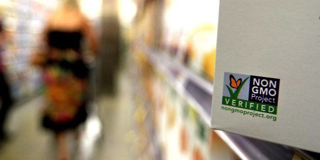 Whole Foods is the first supermarket chain to require its suppliers to put GMO labels on their products, a mandate that must be met by 2018. (Carline Jean/Sun Sentinel/MCT via Getty Images)