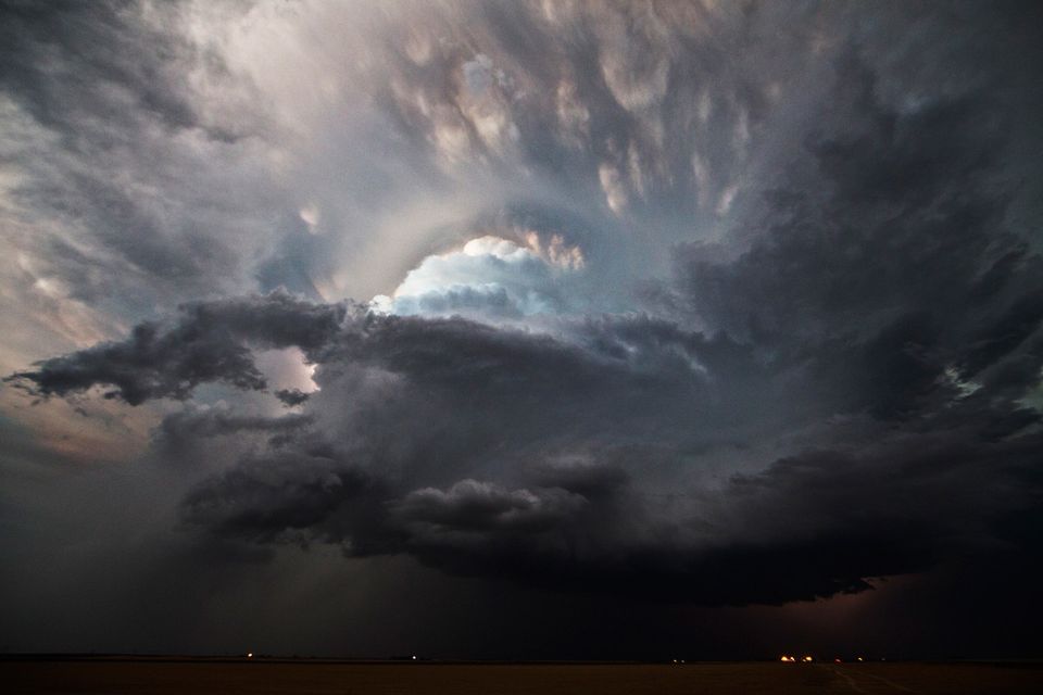 Camille Seaman's photographs of storms