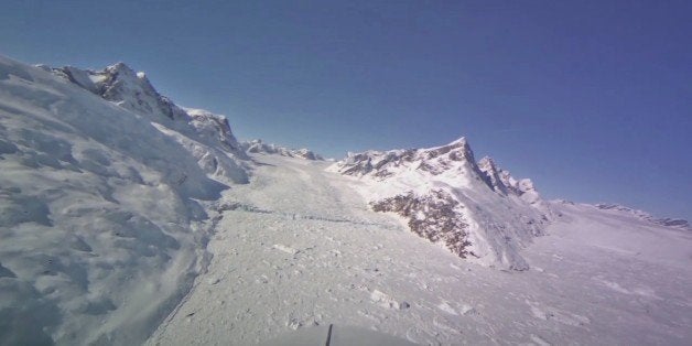 Few of us ever get to see Greenland's glaciers from 500 meters above the ice. But in this video â recorded on April 9,2013
