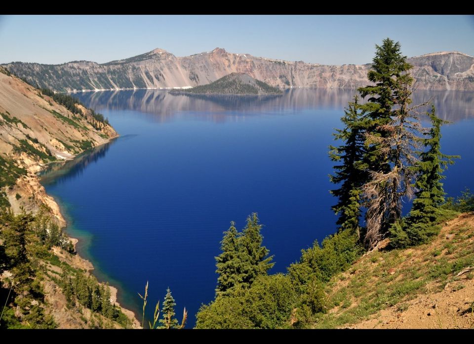 Crater Lake National Park, Oregon, March 2012