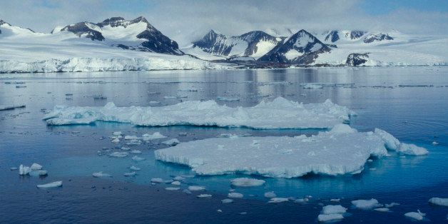 Antarctica, Antarctic sound, Ice landscape. (Photo by: Eye Ubiquitous/UIG via Getty Images)