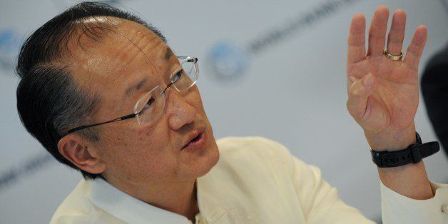 World Bank President Jim Yong Kim addresses a press briefing in Manila on July 15, 2014. Jim Yong Kim on July 15 described the Philippines as the next 'Asian miracle' and a global model in fighting corruption, as it emerges from decades as a regional economic laggard. AFP PHOTO / Jay DIRECTO (Photo credit should read JAY DIRECTO/AFP/Getty Images)