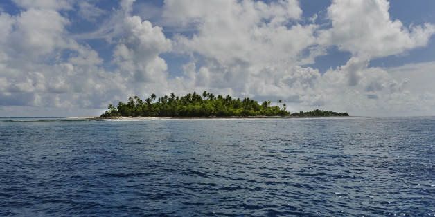 Climate change, Kiribati Islands, The islands of Abaiang demonstrate that much of the archipelago is no more than a few meters above sea level. (Photo by Justin Mcmanus/The AGE/Fairfax Media via Getty Images)