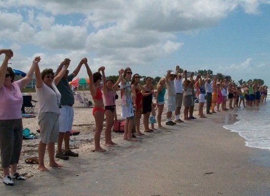 Hands Across the Sand Manasota Key, FL