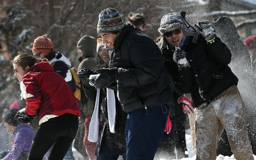 When Life Gives You Snow, Have A Massive Snowball Fight | HuffPost