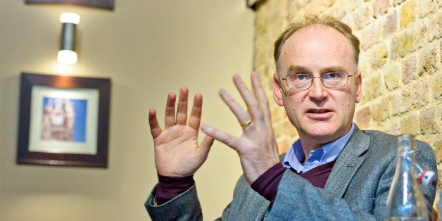 Scientist and author Matt Ridley is photographed during an interview on Friday, April 13, 2012, at St Pancreas Station in London. (Fiona Hanson/AP Images)