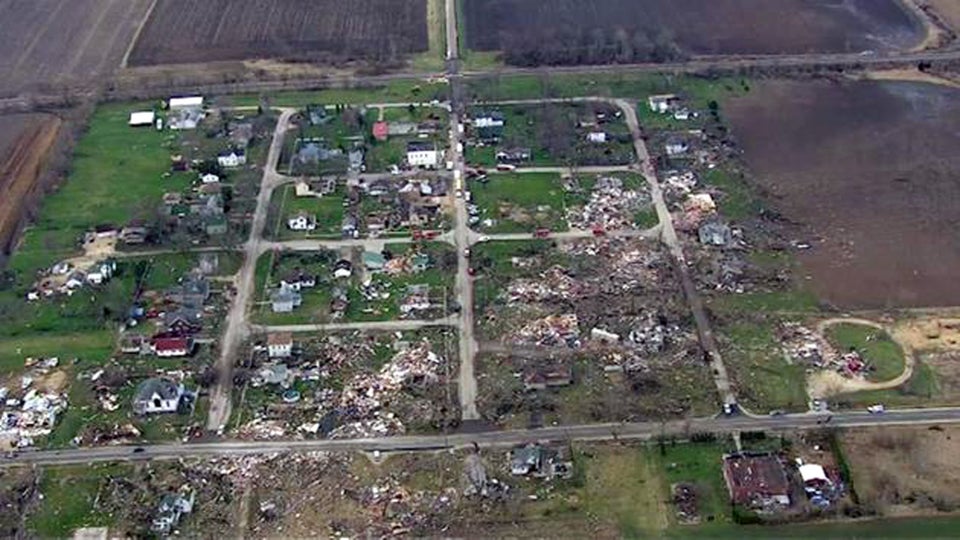 Aftermath Photos Show Widespread Destruction After Tornado Tears ...