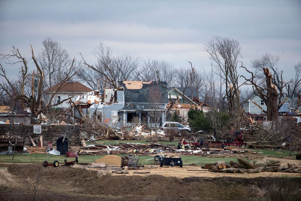 Aftermath Photos Show Widespread Destruction After Tornado Tears