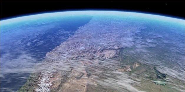 In honor of Earth Day 2007, I'm posting some screen captures of the beautiful Earth as shown in the Orbiter space flight simu