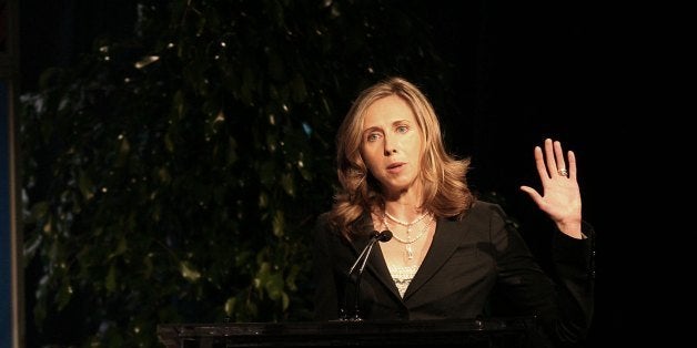 PASADENA, CA - JULY 11: Dr. Heidi Cullen speaks during the 2006 Summer Television Critics Press Tour for The Weather Channel at the Ritz Carlton Hotel on July 11, 2006 in Pasadena, California. (Photo Frederick M. Brown / Getty Images).