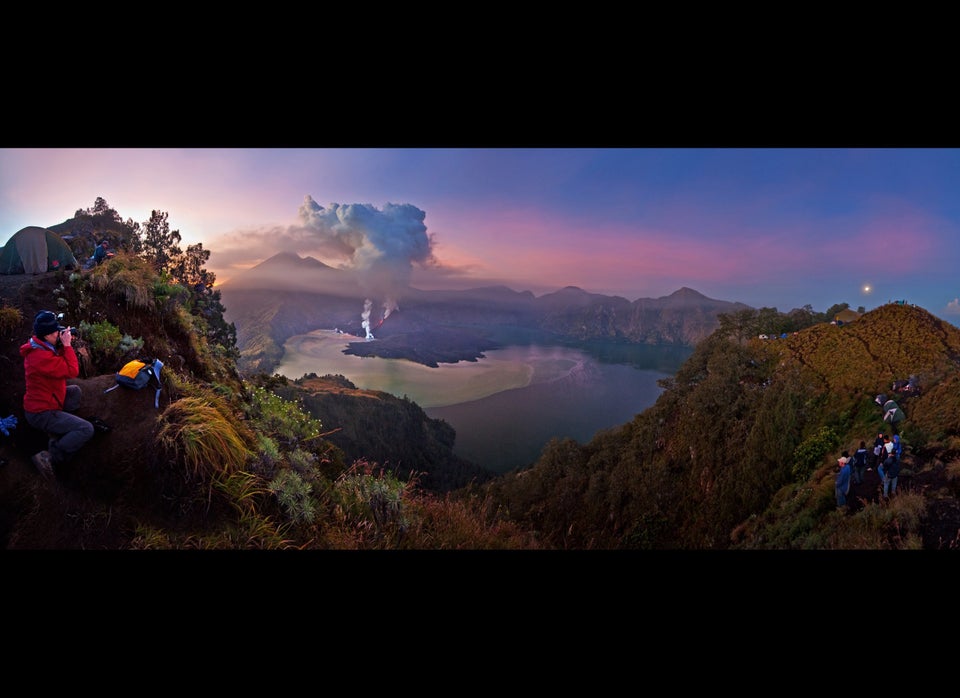 "Eruption of Gunung Rinjani"- Aaron Lim Boon Teck