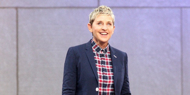 NEW YORK, NY - SEPTEMBER 08: Ellen DeGeneres attends 'The Ellen DeGeneres Show' Season 13 Bi-Coastal Premiere at Rockefeller