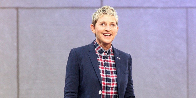 NEW YORK, NY - SEPTEMBER 08: Ellen DeGeneres attends 'The Ellen DeGeneres Show' Season 13 Bi-Coastal Premiere at Rockefeller Center on September 8, 2015 in New York City. (Photo by Laura Cavanaugh/FilmMagic)