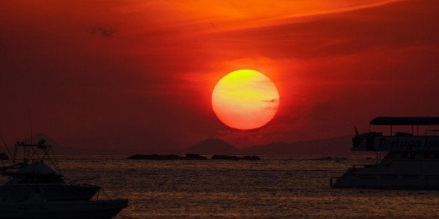 Red Sun Sunset