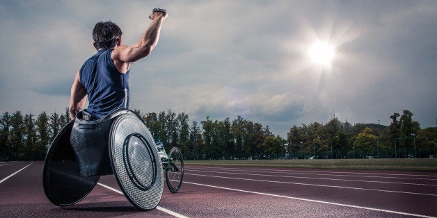 wheelchair racer