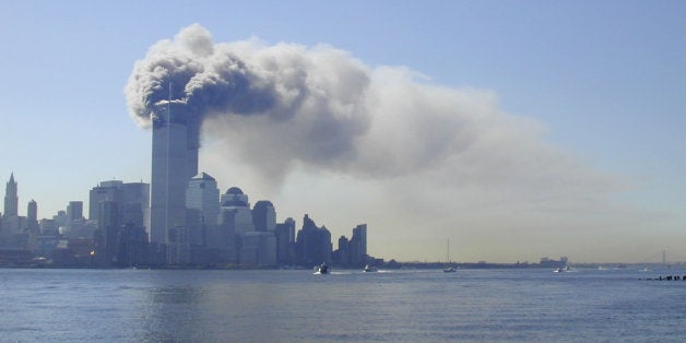 I'd say this was the last moment where I felt the world was rational. I could comprehend the burning building, and even planes flying into the building. I never thought that either of these buildings could collapse.