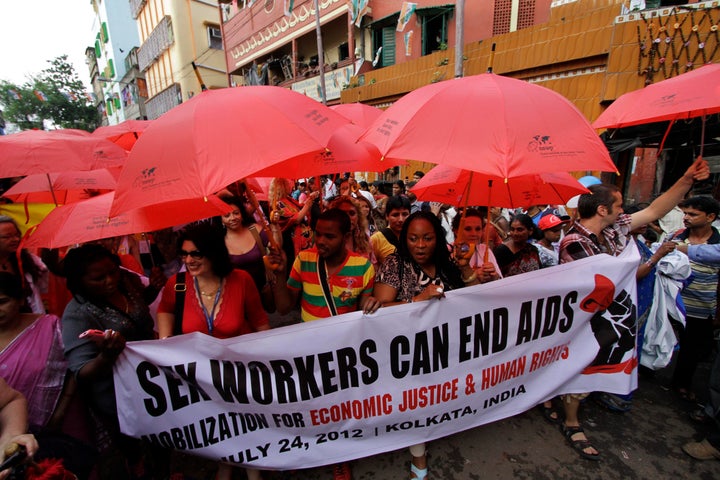 International Aids Conference 2012 Sex Workers Unite In India After Getting Banned From D C