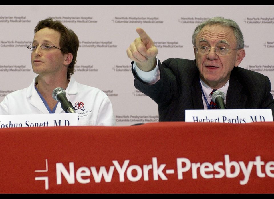 Dr. Herbert Pardesm CEO of New York-Presbyterian Hospital 