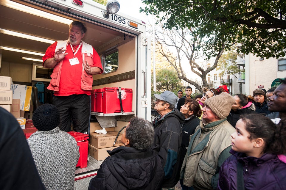 After Hurricane Sandy Red Cross Assists Victims 