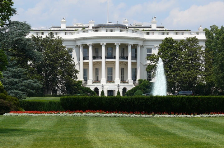 Description 1 South facade of the en:White House | White House , Washington DC. The White House is the official residence and principal ...