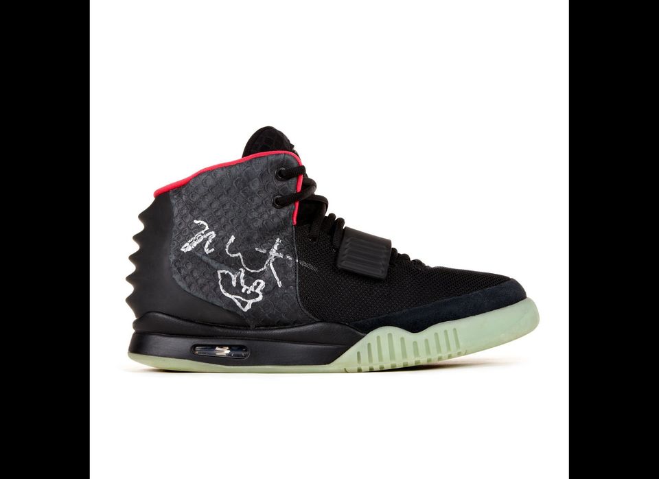 Signed Nike Air Yeezy II Sneaker