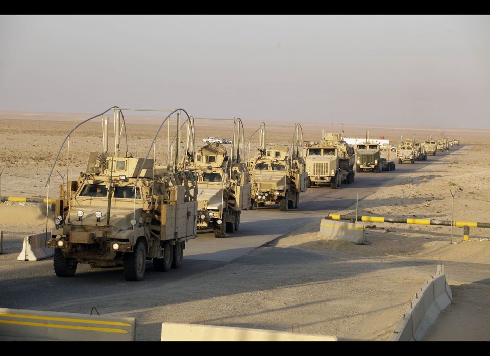 Troops Leave Iraq