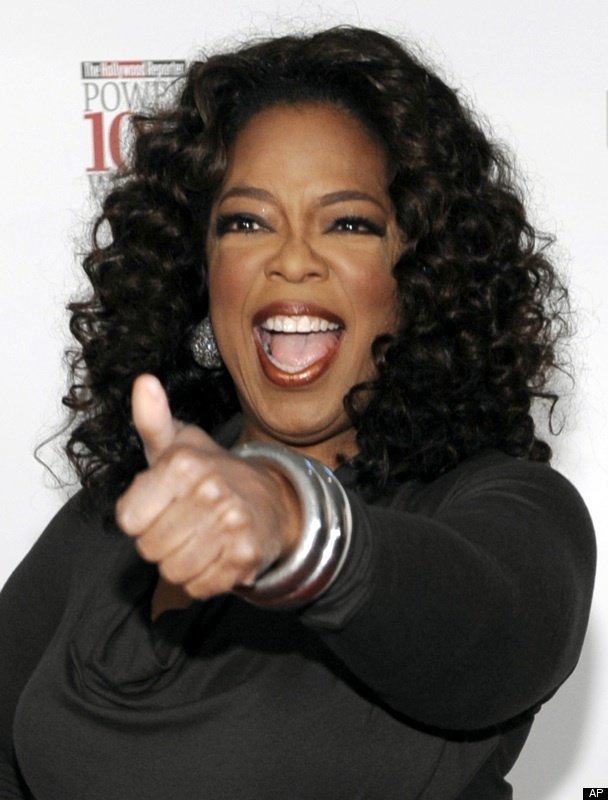 Celebrity Thumbs Up