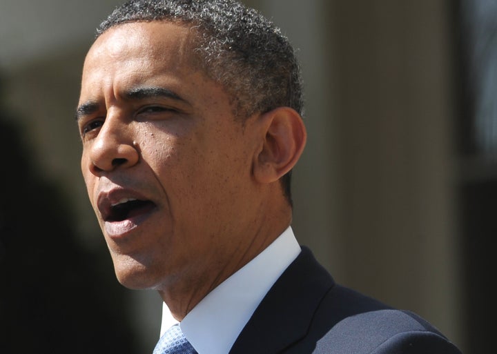 US President Barack Obama speaks on the budget in the Rose Garden of the White House on April 10,2013 in Washington, DC. AFP PHOTO/Mandel NGAN (Photo credit should read MANDEL NGAN/AFP/Getty Images)