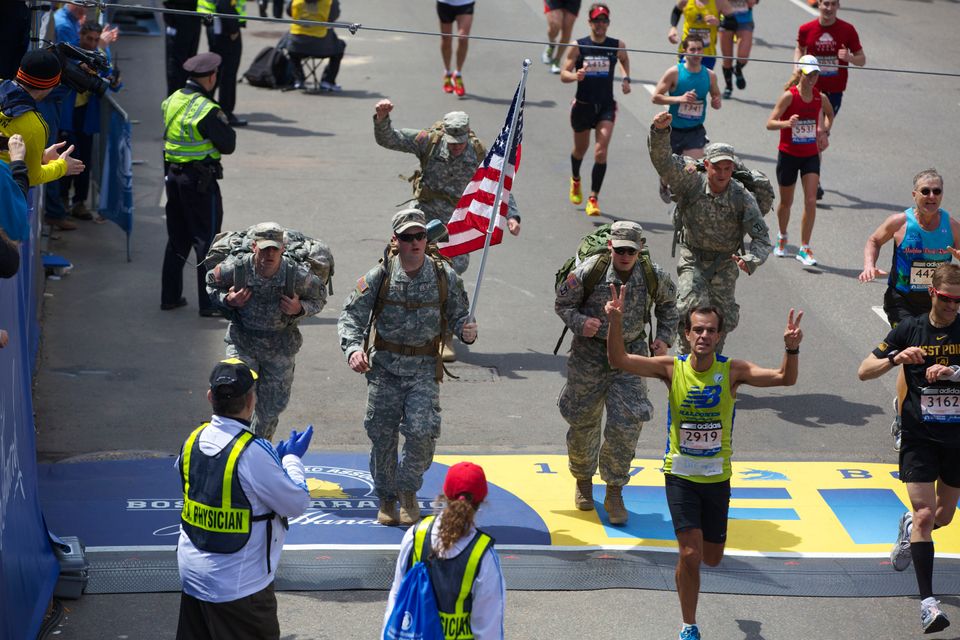 Soldiers Race Boston Marathon For Fallen, Save Lives After Explosions