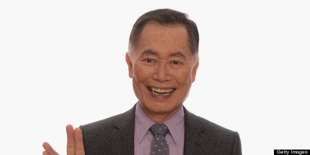 HOLLYWOOD, CA - FEBRUARY 17: Actor George Takei poses for a portrait in the TV Guide Portrait Studio at the 3rd Annual Streamy Awards at Hollywood Palladium on February 17, 2013 in Hollywood, California. (Photo by Mark Davis/Getty Images for TV Guide)