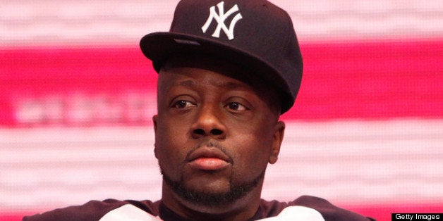 NEW YORK, NY - MAY 01: Wyclef Jean visits BET's 106 & Park at BET Studios on May 1, 2013 in New York City. (Photo by JP Yim