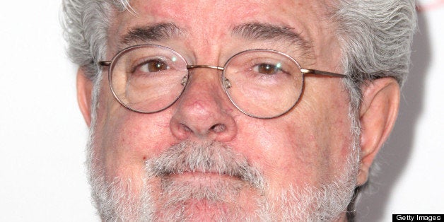 BEVERLY HILLS, CA - MARCH 11: Producer George Lucas attends the Television Academy's 22nd Annual Hall Of Fame Induction Gala held at The Beverly Hilton Hotel on March 11, 2013 in Beverly Hills, California. (Photo by Tommaso Boddi/WireImage)