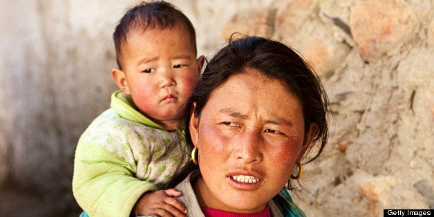 Mustang region is the former Kingdom of Lo and now part of Nepal, in the north-central part of that country, bordering the P