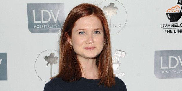 NEW YORK, NY - APRIL 16: Actress Bonnie Wright attends the Global Poverty Project and LDV Hospitality special event kicking off the 2014 Live Below the Line campaign to inspire action to end extreme poverty by 2030 on April 16, 2014 in New York City. (Photo by Jamie McCarthy/Getty Images for the Global Poverty Project)