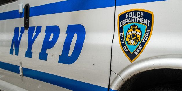 [UNVERIFIED CONTENT] Police car of the NYPD closeup