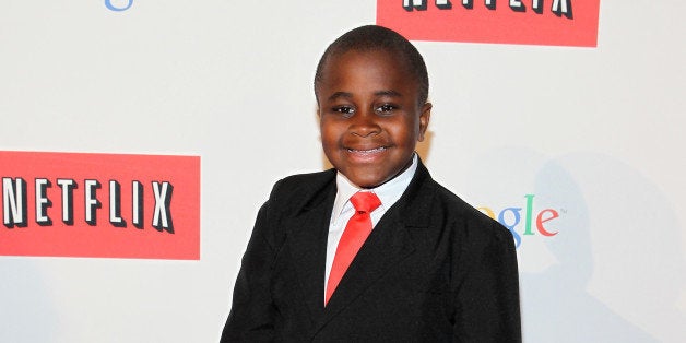 WASHINGTON, DC - MAY 02: 'Kid President' Robby Novak walks the red carpet at Google/Netflix White House Correspondent's Week