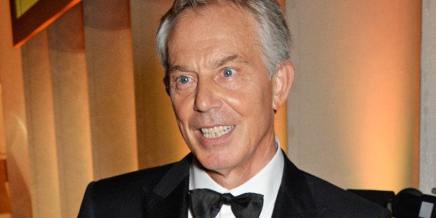 LONDON, ENGLAND - SEPTEMBER 02: Tony Blair, winner of the Philanthropist of the Year award, attends the GQ Men Of The Year awards in association with Hugo Boss at The Royal Opera House on September 2, 2014 in London, England. (Photo by David M. Benett/Getty Images)