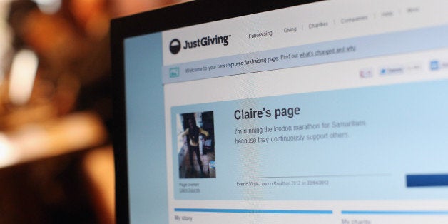 LONDON, ENGLAND - APRIL 24: The sponsorship website set up by Claire Squires who died on Sunday whilst competing in the London Marathon on April 24, 2012 in London, England. Thirty year old Ms Squires collapsed with less than one mile to run in the marathon. Since her death members of the public have pledged over 300,000 GBP in donations to Ms Squires' nominated charity, the Samaritans, via her sponsorship website. (Photo by Oli Scarff/Getty Images)