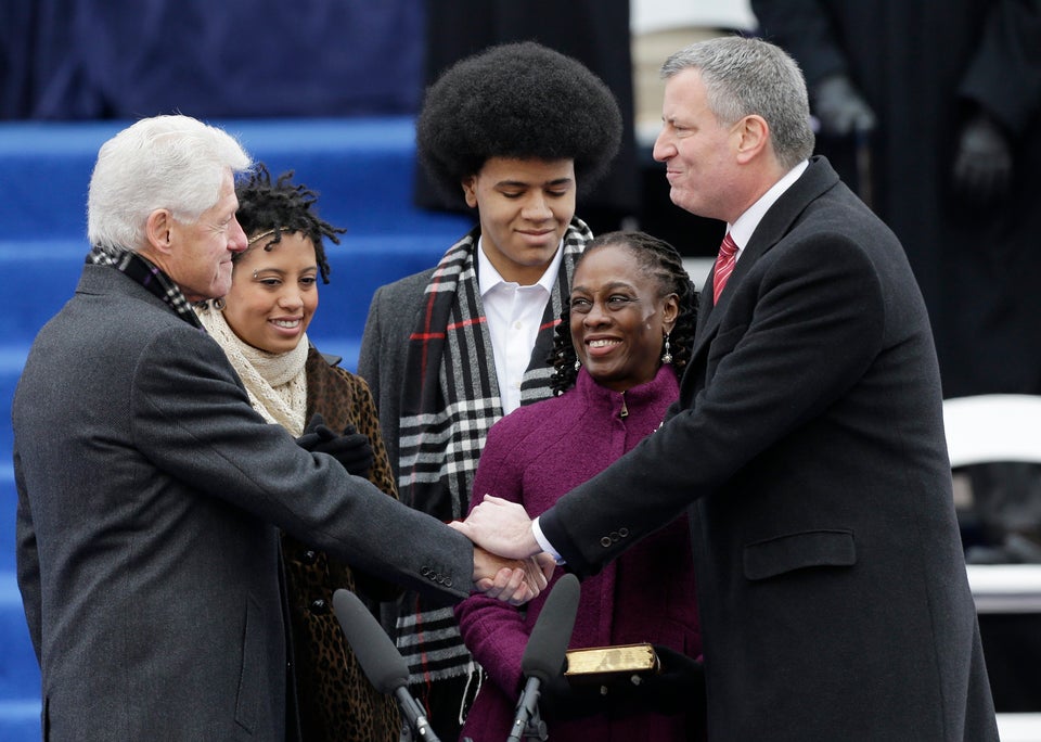 Bill de Blasio, Chiara de Blasio, Dante de Blasio, Chirlane McCray