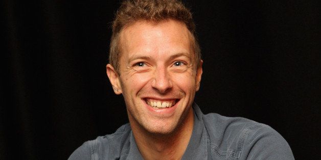 LONDON, ENGLAND - OCTOBER 25: Chris Martin of Coldplay smiles during a question and answer session at Absolute Radio on October 25, 2011 in London, England. (Photo by Chris Jackson/Getty Images)