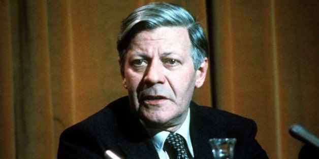 File - (AP) Helmut Schmidt - German Chancellor. (AP-Photo) 1977