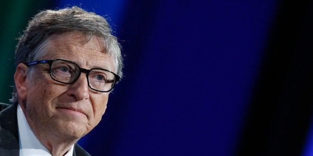 NEW YORK, NY - SEPTEMBER 27: Bill Gates attends the Plenary Session: Investing in Prevention and Resilient Health Systems during the second day of the 2015 Clinton Global Initiative's Annual Meeting at the Sheraton New York Hotel & Towers on September 27, 2015 in New York City. (Photo by JP Yim/Getty Images)