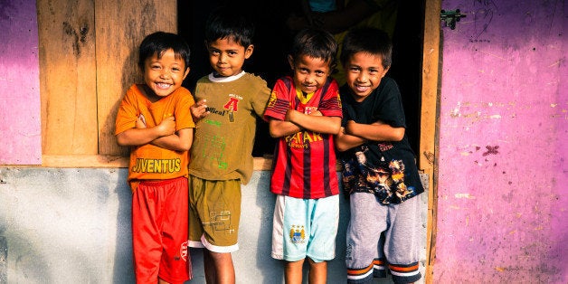 Children at play, Manado, Indonesia. Credit: Ben Pederick, Good Morning Beautiful Films.