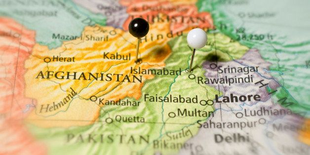 Travel Map Of Afghanistan Kabul Kandahar Lahore