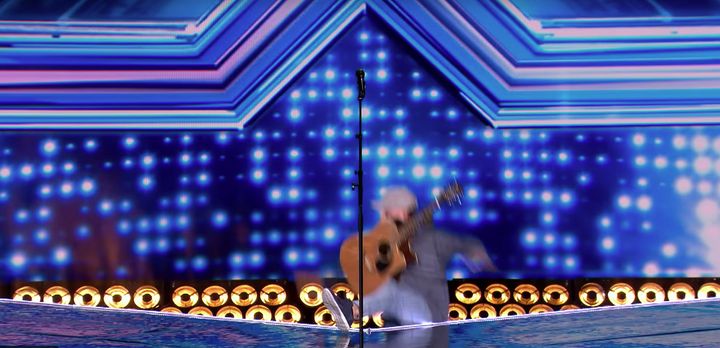Tommy Ludford fell from the stage on 'The X Factor'