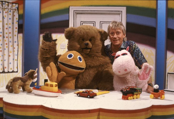 Geoffrey and the beloved characters of 'Rainbow' 