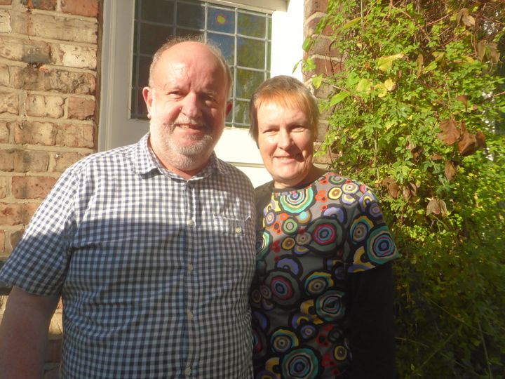 Dizy Martin and her husband Dave, who want to create co-housing in Manchester
