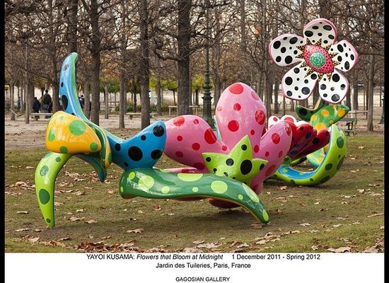 Yayoi Kusama @ Jardins des Tuileries, Paris