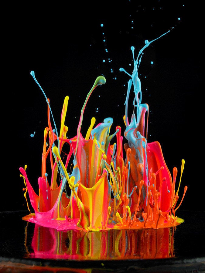 Martin Klimas' Paint Sculptures Made From Sound Vibrations (PHOTOS ...