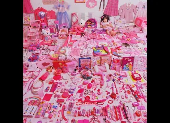 JeongMee Yoon: “The Pink and Blue Project” examines the gender-specific  marketing for boys and girls (PHOTOS).